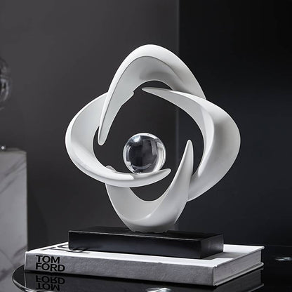 Elegant Resin Sculpture