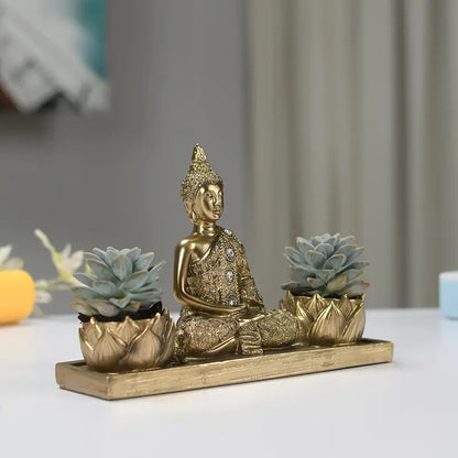 Buddha-Inspired Succulent Planter