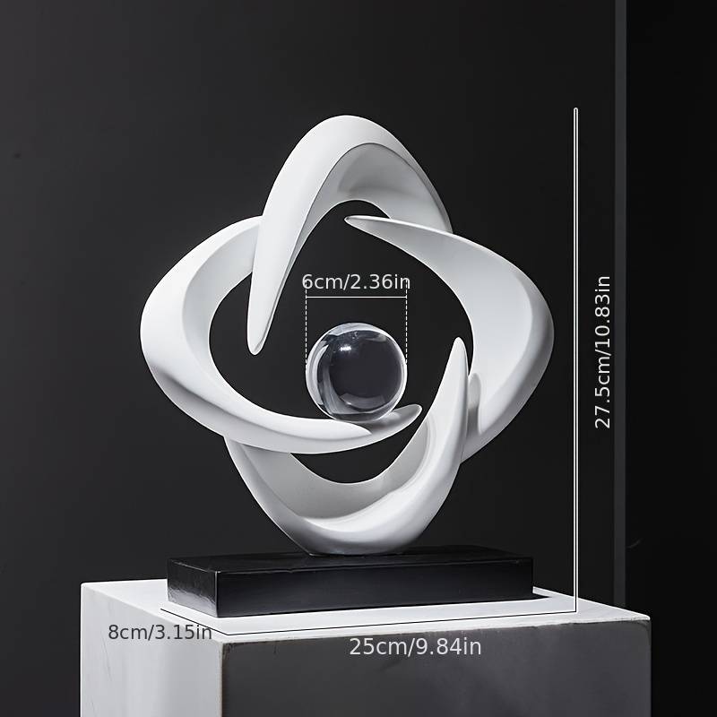 Elegant Resin Sculpture