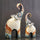 2-Piece Set Resin Elephant Statue