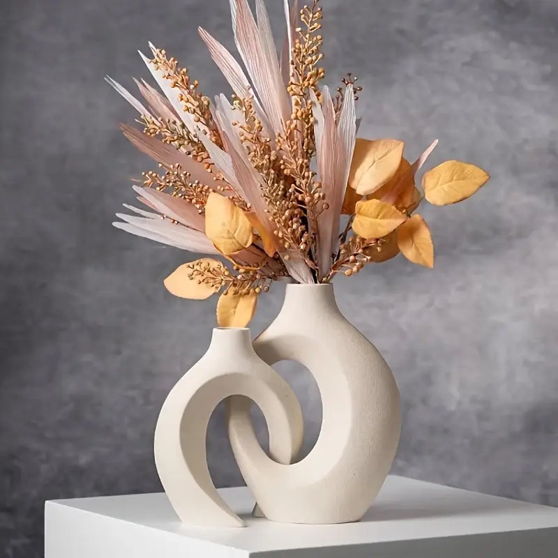 Boho Nordic Minimalism Style Flower Vases