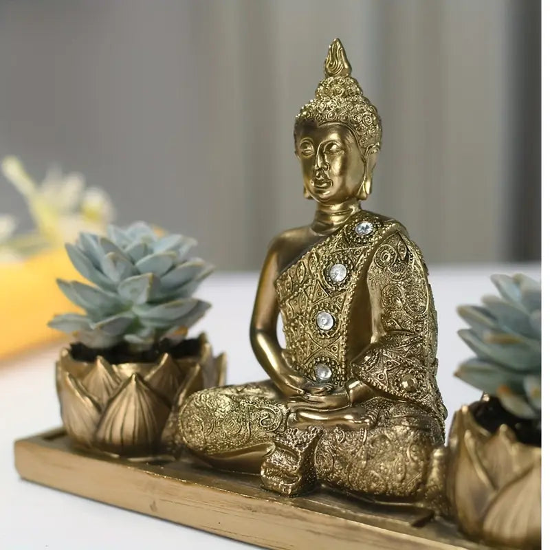 Buddha-Inspired Succulent Planter