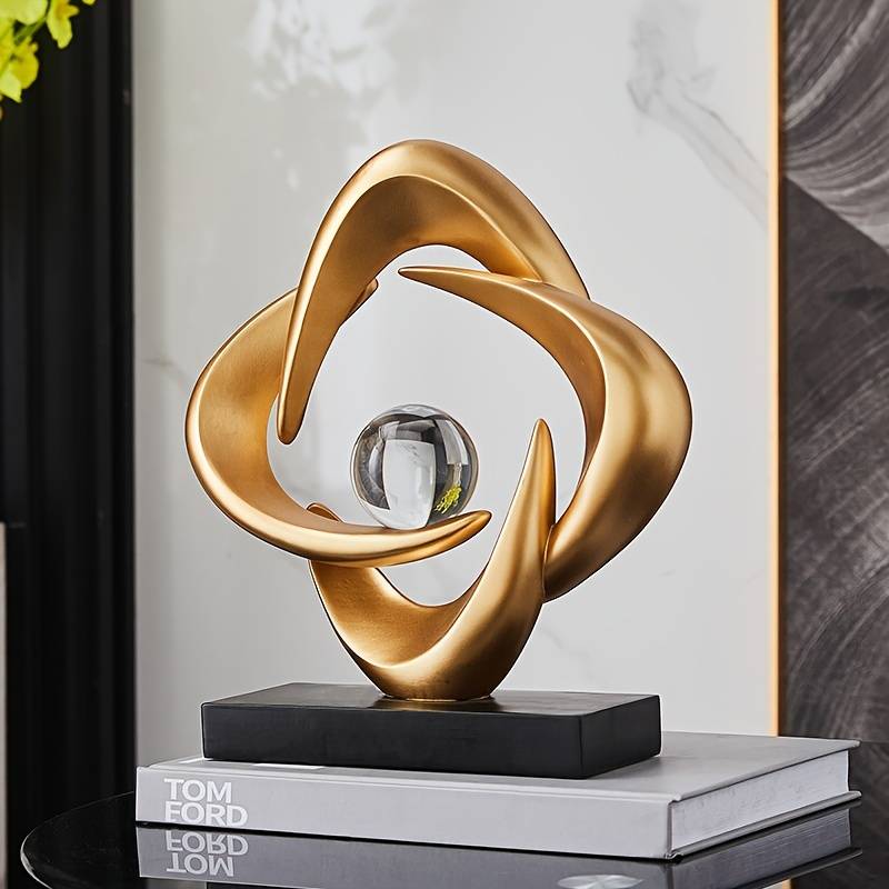 Elegant Resin Sculpture