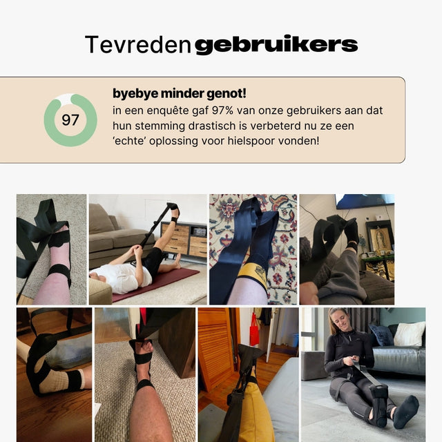 Lucit Flexfit - Ultiem stretchen tegen pijn en vóór mobiliteit