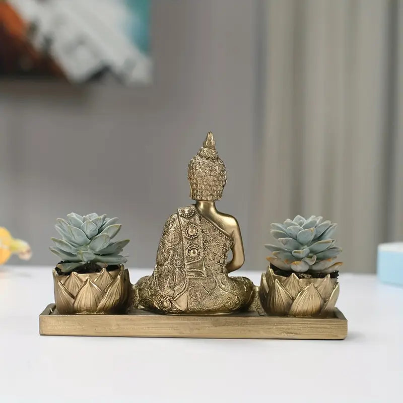 Buddha-Inspired Succulent Planter