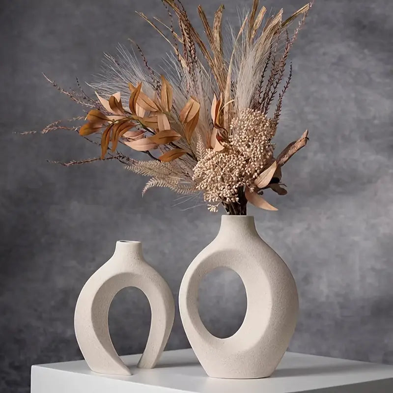 Boho Nordic Minimalism Style Flower Vases