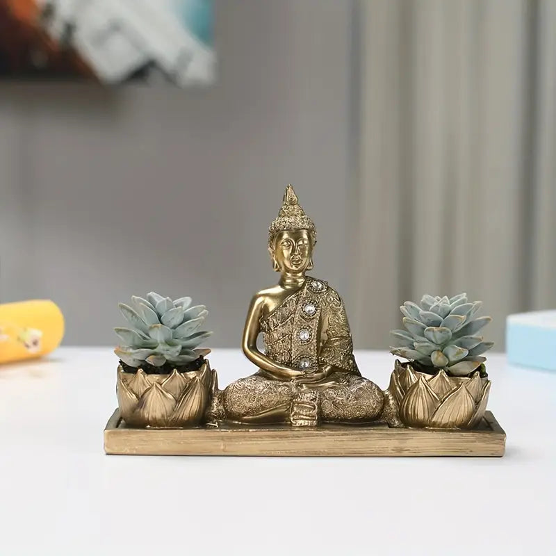 Buddha-Inspired Succulent Planter