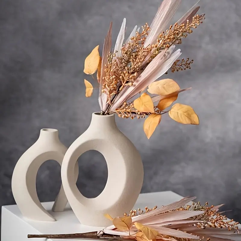 Boho Nordic Minimalism Style Flower Vases