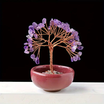 Amethyst Crystal Tree