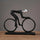 Resin Material Modern Abstract Cyclist Statue Racer