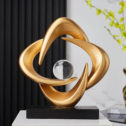 Elegant Resin Sculpture