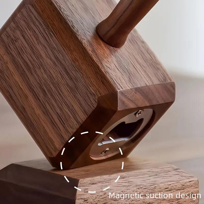 Thor's Hammer Wooden Bottle Opener