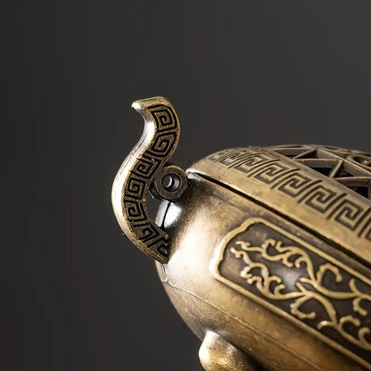 Nepalese Style Brass Incense Burner