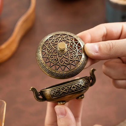 Nepalese Style Brass Incense Burner