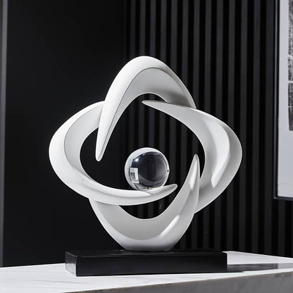 Elegant Resin Sculpture