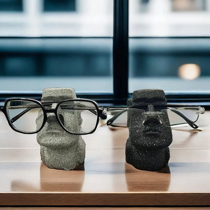 Unique Human Face Glasses Display Stand