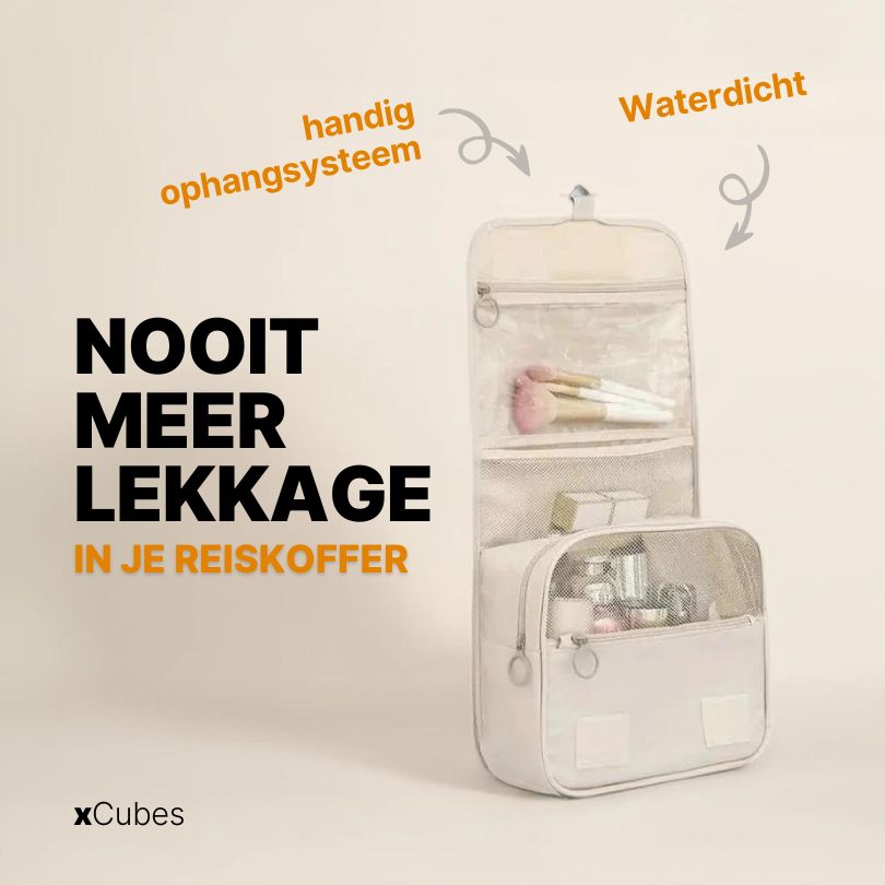 xCubes - Waterproof toiletzak